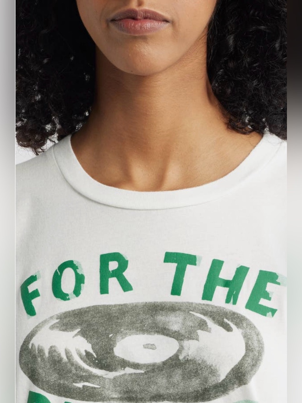 New Daydreamer by Free People For the Record Solo Graphic Tee - Picture 4 of 13